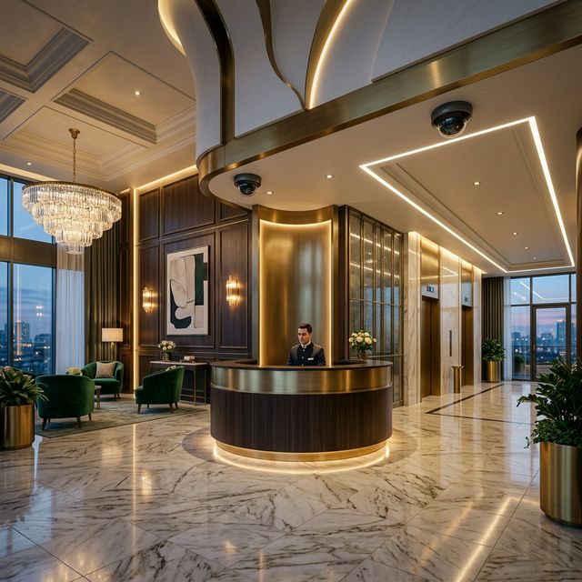 Apartment Lobby Install